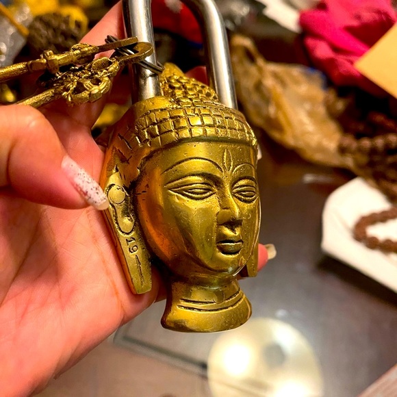 COPY - Budhha brass padlock - Picture 4 of 6